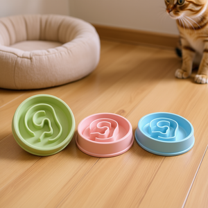 ชามอาหารรูปหูยอมมี่ ขนาด 21 ซม. สำหรับสุนัขและแมว - Product Image 3