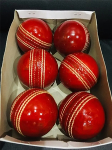 Pelota de Cricket de Larga Duración para Superficies Duras y Campos de Césped, Pelota de Cuero Teñido de Primera Calidad para Deportes Profesionales - Product Image 5