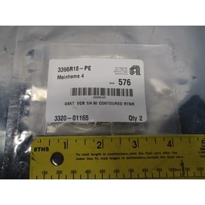 2 AMAT 3320-01165 GSKT VCR 1/4 NI CONTOURED RTNR - Équipements et pièces semi-conductrices d'origine fiables à l'échelle mondiale - Product Image 2