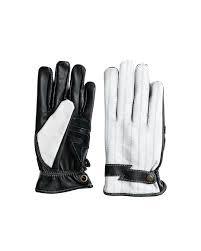 Gants de sécurité en cuir noir et blanc, usage général, poignet réglable, texture lisse - Product Image 6