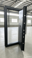 Xzhengsafes Tresortür aus Baustahl für Banken mit Notöffnungsgreifgriff