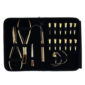 Professional Surgical Grade Stainless Steel Lightweight Durable OEM/ODM Weft Extensions Tape Sealing Clamp Pliers Hair Tools - Product Image 1