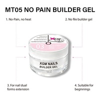 XGM NAILS 2026 Gel de construction dur de haute qualité sans douleur, sans TPO ni HEMA, pour extension d'ongles, OEM 1kg 5kg 10kg