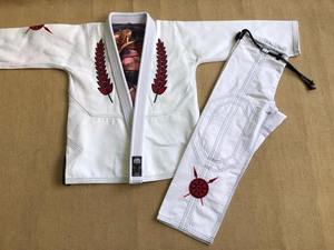 ชุดยูโด/คาราเต้/กังฟู/เคนโด/ไอคิโด/ศิลปะการต่อสู้ ยี่ห้อ OEM Brazilian Jiu Jitsu คุณภาพสูง ผลิตจากผ้าฝ้าย 100% ทอแบบเพิร์ลวีฟ สำหรับทั้งชายและหญิง - Product Image 2