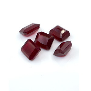 Rubis naturels de Bangkok, octogones calibrés 10x12mm, pierres précieuses de rubis naturelles facettées pour la fabrication de bijoux, prêtes à l'emploi - Product Image 4