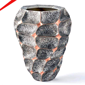 Florero de Metal Clásico, Diseño Real, Decoración para el Hogar, Centro de Mesa, Artesanía en Hierro Hecha a Mano, Elegante Regalo - Product Image 1