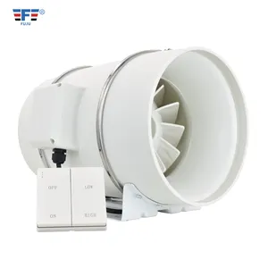 10 inch Two-speed Wall mount Centrifugal Switch Silent Mixed Flow duct Fan