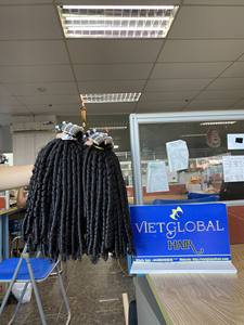 Paquete de cabello humano crudo de trama doble rizado de alta calidad Super Double Drawn No enredado o cabello procesado Precio al por mayor - Product Image 5