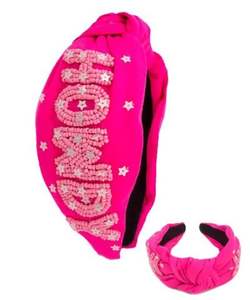 Serre-tête perlé fait main de qualité supérieure, accessoire de mode pour femmes à prix abordable - Product Image 1