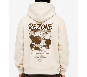 Sweat-shirt à capuche de luxe noir pour homme, coupe oversize, en coton épais, style streetwear hiver, chaud et tendance - Product Image 2