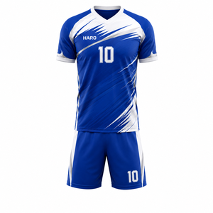 Conjunto de Uniforme de Fútbol Personalizado, Camiseta, Pantalones Cortos y Calcetines Sublimados para Equipos Juveniles, Adultos, Clubes y Academias - Product Image 2