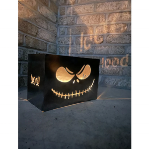 Decoraciones de Halloween para el Hogar y Jardín al por Mayor, Portavelas Votivas con Diseño de Rostro Espeluznante Personalizado - Product Image 3
