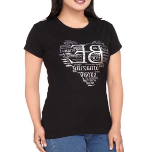 โรงงาน OEM ผลิตเสื้อยืดผู้หญิงผ้าฝ้ายเนื้อนุ่มคุณภาพสูงสำหรับฤดูร้อน ระบายอากาศได้ดี คอวี ทรงหลวม สไตล์สตรีทแวร์ รับสกรีนโลโก้ - Product Image 1