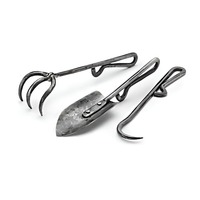 Outils de jardinage manuels au design élégant, articles de jardin écologiques, outils de jardin miniatures au design moderne, manche en métal fantaisie