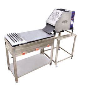 เครื่องทำโรตี/จาปาตีอุตสาหกรรม พร้อมชุดย่าง ผลิตได้ 1050 ชิ้นต่อชั่วโมง  วัสดุสแตนเลส 304 ทนทาน พร้อมระบบหยุดฉุกเฉินเพื่อความปลอดภัย - Product Image 2