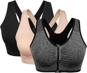 Soutien-gorge de sport pour femme, doux, élastique, respirant, pour l'entraînement, le fitness et la course à pied - Product Image 5
