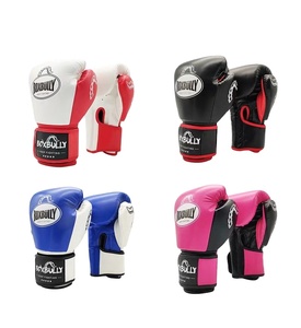 Prix d'usine professionnel OEM ODM Gants de sport Gants en cuir PU Logo personnalisé Gants de boxe à vendre - Product Image 3