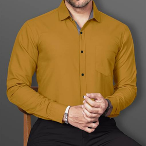 Chemise en lin et coton grande taille pour homme, manches longues, respirante, décontractée, vente en gros OEM - Product Image 6