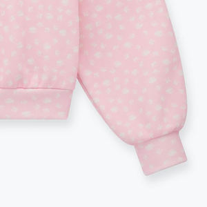 เสื้อสเวตเชิ้ตผู้หญิงคอเต่าทรงโอเวอร์ไซส์ ผ้าฝ้ายหนานุ่ม อุ่นสบาย ขนฟลีซขัดเงา ทรงหลวมใส่สบาย เหมาะสำหรับฤดูหนาว - Product Image 6