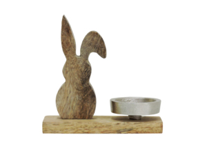 Aluminium Handmade Christmas Candle <b>Stand</b> with Round Base for Home Decoration - Product Image 3