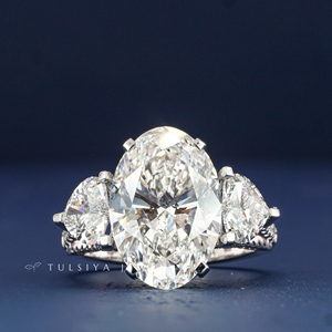 Anillo de Diamante Cultivado en Laboratorio de Oro Real de 14K para Mujer, Corte Brillante, Anillo de Diamante Sintético, Joyería Fina Elegante para Uso Diario - Product Image 1