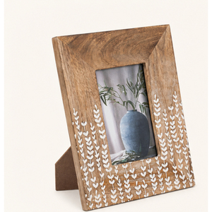 Handcrafted Mango <b>Wood</b> Photo <b>Frame</b> Wholesale Carved Leaf <b>Picture</b> <b>Frame</b> for Tabletop Home Decoration Photo <b>Frame</b> On Sale - Product Image 5