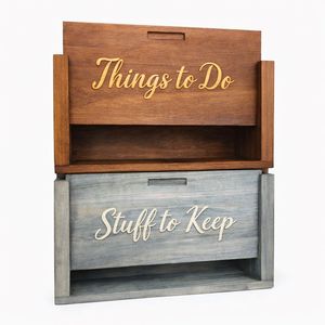 Pure Quality 100% Mango Wood Cutlery <b>Box</b> by Handicrafts Best Wooden Cutlery Spoon Holder Rack for Hotel Storage Holder - Product Image 3