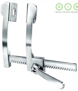 Écarteurs de côtes, instrument chirurgical en acier inoxydable allemand, contrôle de précision, outils médicaux chirurgicaux thoraciques professionnels - Product Image 2