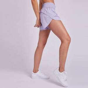 Conjunto de Pantalones Cortos y Chaqueta Cortavientos Ligera para Mujer, Corte Regular, Tela con Memoria, Transpirable, Secado Rápido, Ropa Deportiva para Exteriores - Product Image 5