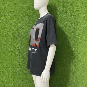 Camiseta Corta de Verano para Mujer, Estilo Urbano, 180g, 100% Algodón, Corte Regular, Estampado Gráfico por Transferencia de Calor, Personalizable - Product Image 4