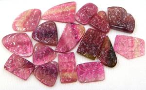 Proveedor Mayorista de Turmalina Rosa Natural Bio, Gema Tallada, Impresionante Turmalina Rosa Tallada para la Fabricación de Joyas - Product Image 4