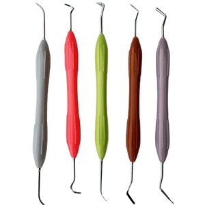 Kit di strumenti chirurgici dentali in silicone composito Set 10 pz con Kit strumenti di riempimento a punti neri e 10 - Product Image 1