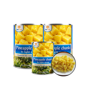¡Gran oferta! Piña en trozos enlatada de la mejor calidad, hecha en Vietnam, en jarabe espeso, a granel, precio mayorista. - Product Image 1