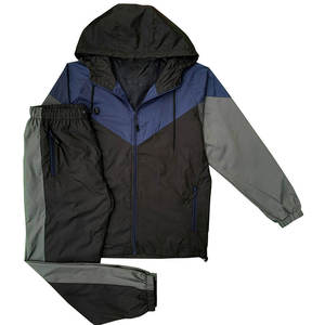 Veste coupe-vent légère à capuche pour homme 2026, en nylon, avec tissu polyester imperméable - Product Image 1