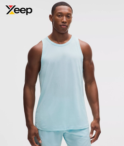 เสื้อกล้ามออกกำลังกายผู้ชาย XEEP รุ่น XC-GTT-27 คุณภาพสูง ระบายอากาศได้ดี แห้งเร็ว ผ้าถัก 100% คอตตอน คอกลม สีพื้น OEM - Product Image 1