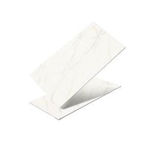 Nuevo Diseño, Losa de Mármol Pulido de 600x1200 mm, Blanco Carrara, Azulejos para Paredes Interiores, Estilo Italiano, Losas de Porcelana de Cuerpo Completo - Product Image 1