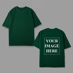 T-shirts à manches courtes 100 % coton personnalisables de haute qualité, votre design, séchage rapide, respirants, faible MOQ, fourniture directe d'usine - Product Image 6