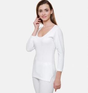 Camiseta térmica de manga larga de alta calidad para mujer, ligera, ropa interior, para uso diario, manga completa, por proveedor - Product Image 4