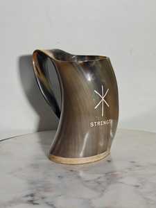 Tasse à corne à boire Buffalo et design unique avec une utilisation de haute qualité pour la sublimation vierge de tasse à corne à boire de bière de whisky, bricolage - Product Image 5