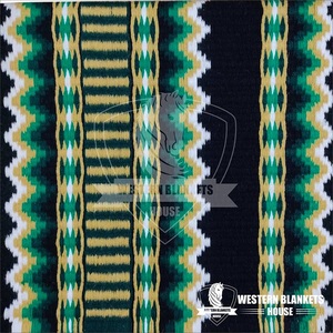 Tapis de selle d'équitation Western équestre personnalisés Couverture de spectacle en laine respirante avec coque en cuir et rembourrage en laine - Product Image 6