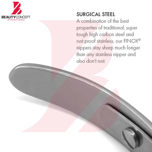 Coupe-cuticules en acier inoxydable de haute qualité avec étui en cuir, outil professionnel pour éliminer les peaux mortes, soin des ongles - Product Image 5