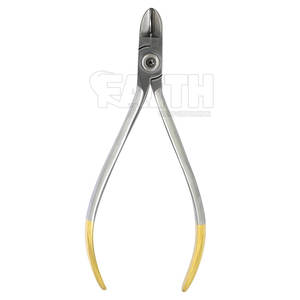 Instrumentos Quirúrgicos Dentales Ergonómicos Manuales de Acero Inoxidable, Cortadores de Alambre de Ortodoncia en Venta - Product Image 2