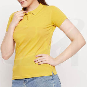 Camisetas Polo de Manga Corta para Mujer, Estilo Casual de Verano, Más Vendidas, con Logotipo Personalizado y MOQ Bajo - Product Image 2