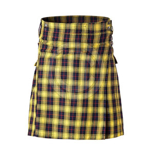 Jupes Kilt Traditionnelles Solides de Qualité Supérieure, Élégantes, Respirantes, Décontractées, Longueur Genou, Mode Féminine - Product Image 6