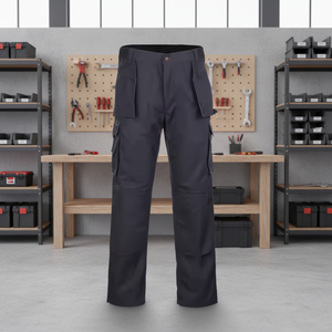 Combinaison de protection anti-coupure en polyester, coupe régulière, protection de niveau D, résistance à la chaleur 800°C, vêtements de travail industriels - Product Image 4
