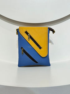 Nouveau sac à bandoulière en cuir recyclé occidental Multi couleur sac à main de vente chaude femmes élégant Unique sac à bandoulière multicolore - Product Image 4