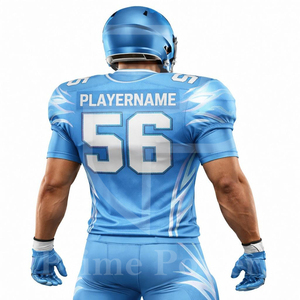 High Quality Custom <b>Prime</b> Power American Football Outfit Jersey Pants Set Sublimation Design Durable Athletic Team Wear 100% - Product Image 3