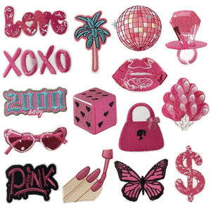 Wholesale Embroidered Clothing Embroidery Iron <b>on</b> <b>Patch</b> Animated Image Badge <b>Sew</b> <b>on</b> <b>Patch</b> Clothes Adhesive <b>Patches</b> - Product Image 1