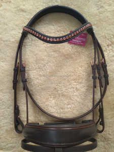 Brida de caballo de cuero Premium de alta calidad con acolchado suave Productos de caballo Premium - Product Image 4