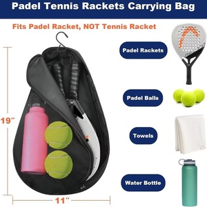 Bolsa Deportiva MIROI con Logotipo Personalizado para Tenis y Pádel, 30-40L, Nailon Impermeable, Cierre de Cremallera, Portátil, para Tenis de Mesa - Product Image 5